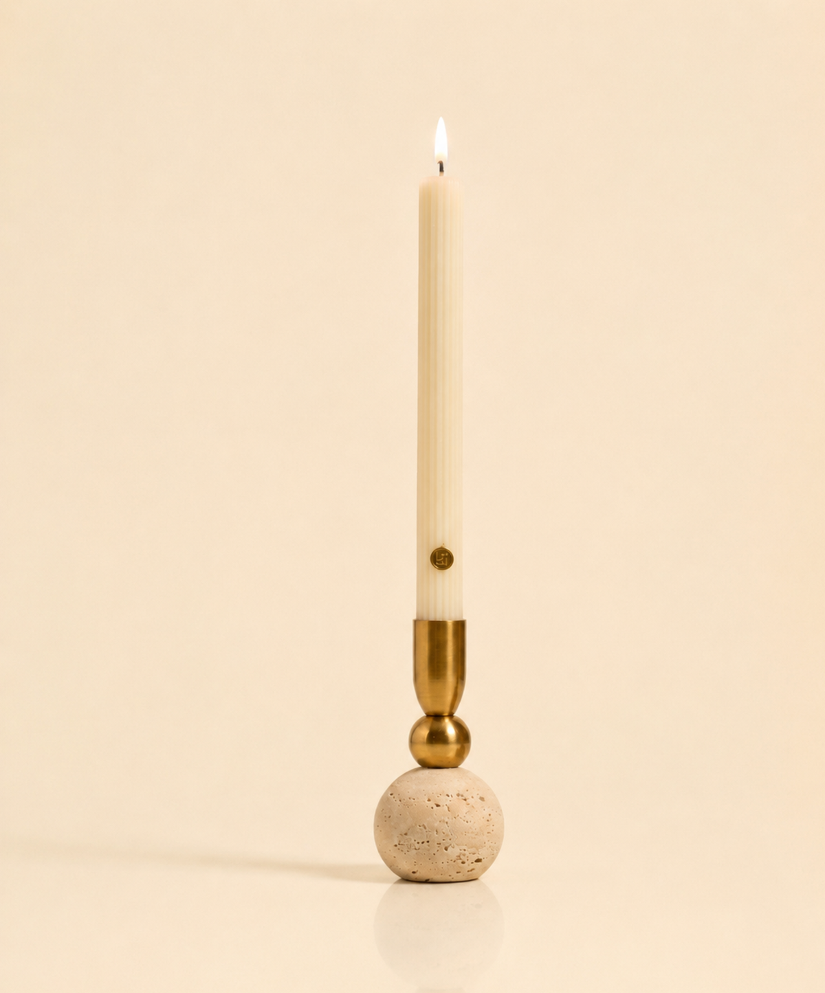 Castiçal Sfera d'Oro