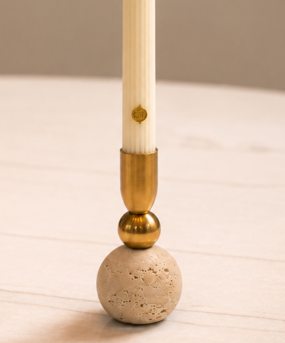 Castiçal Sfera d'Oro