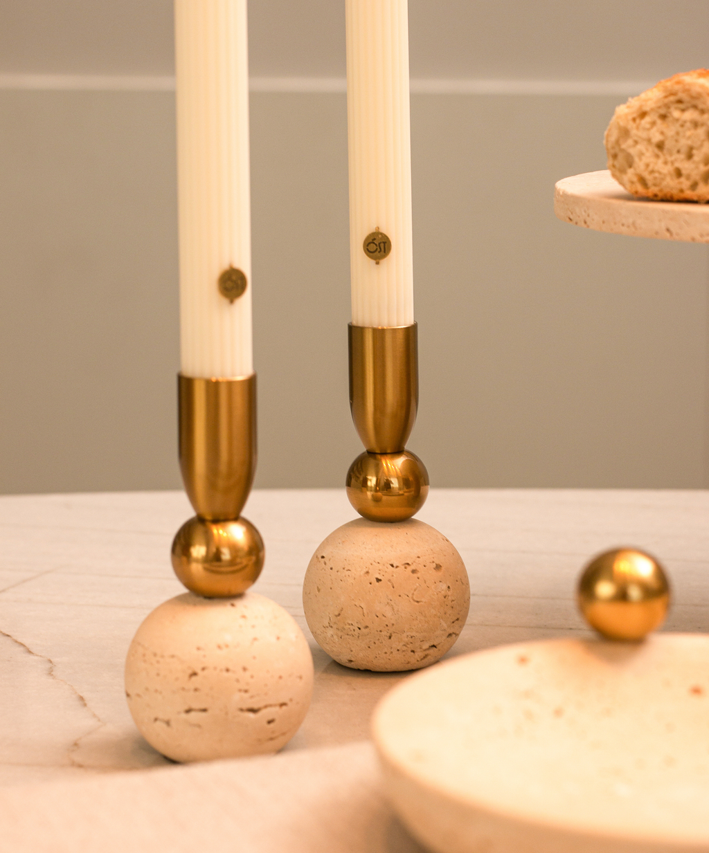 CASTIÇAL SFERA D'ORO