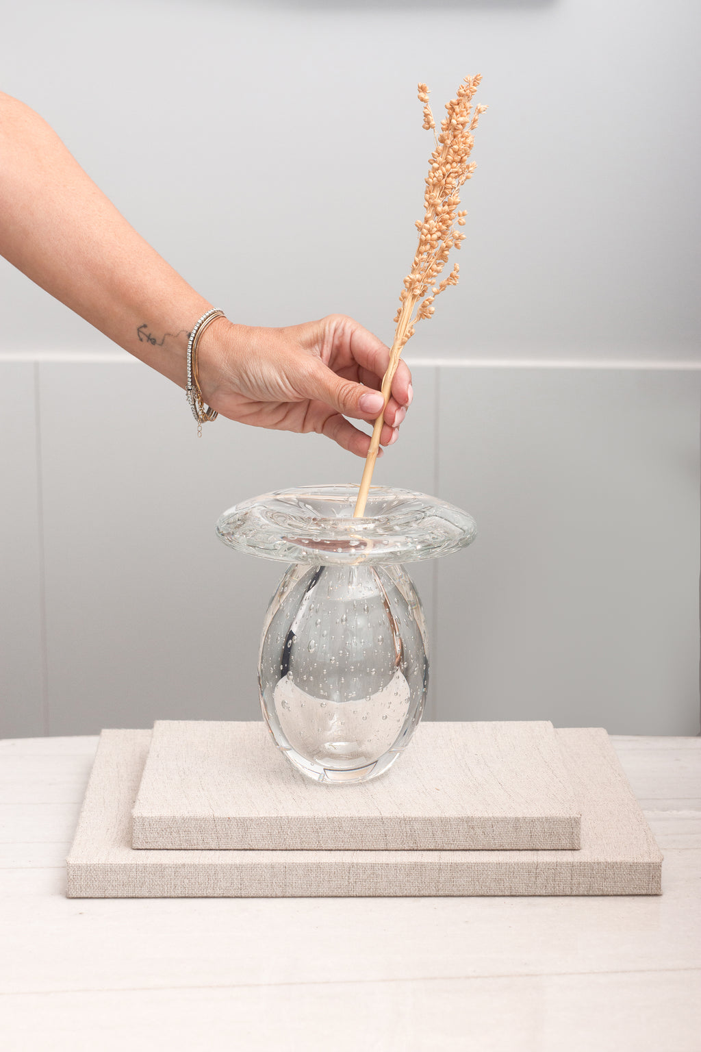 VASO COGUMELO GRANDE | CRISTAIS LABONE