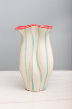 Vaso Línea Azul e Vermelho