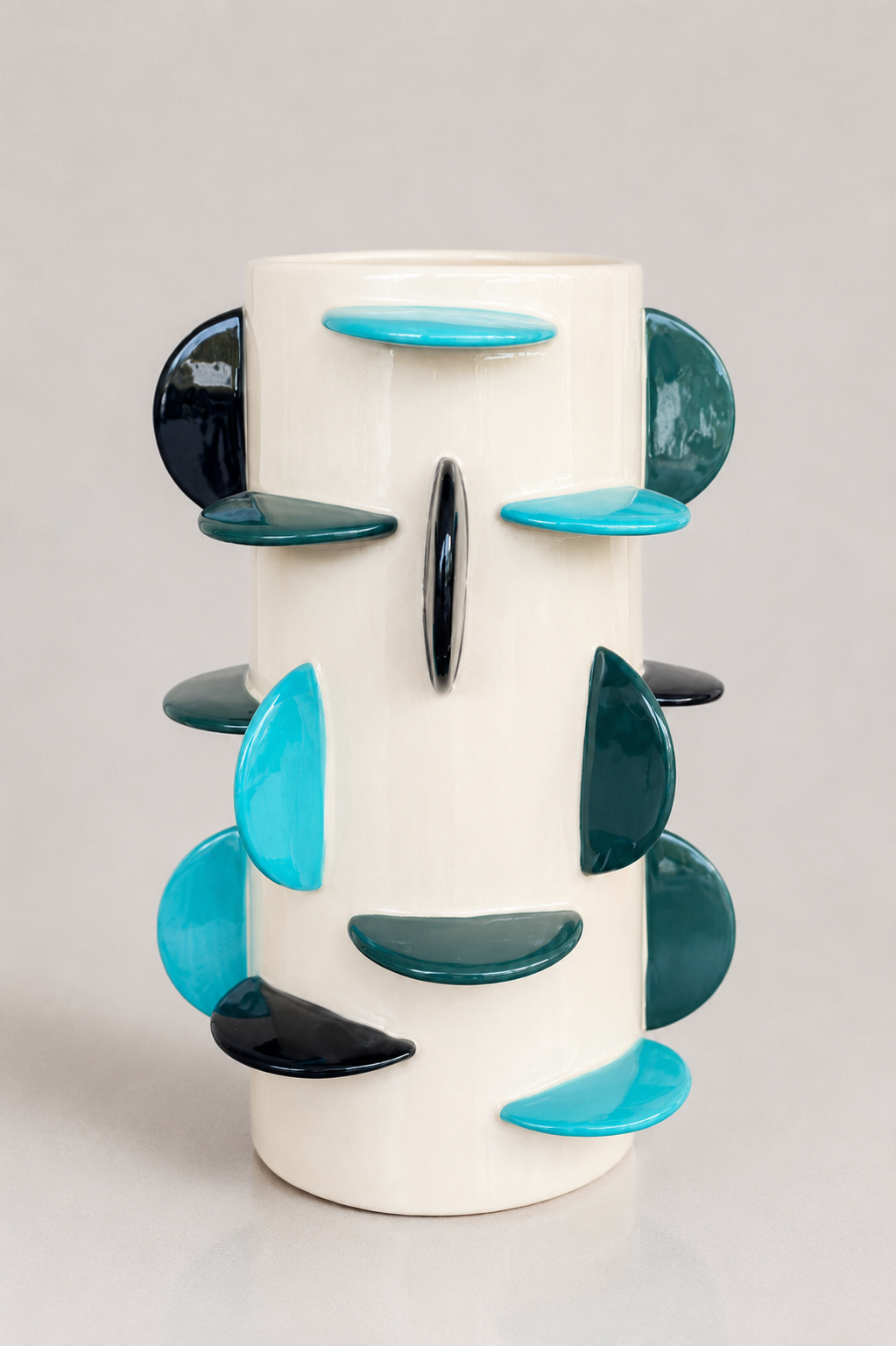 Vaso Alto Disco - Azul
