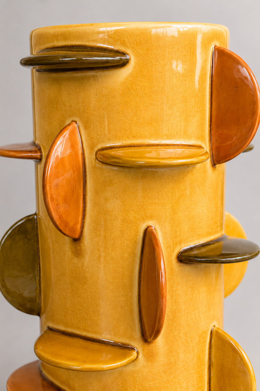 Vaso Alto Disco - Terroso