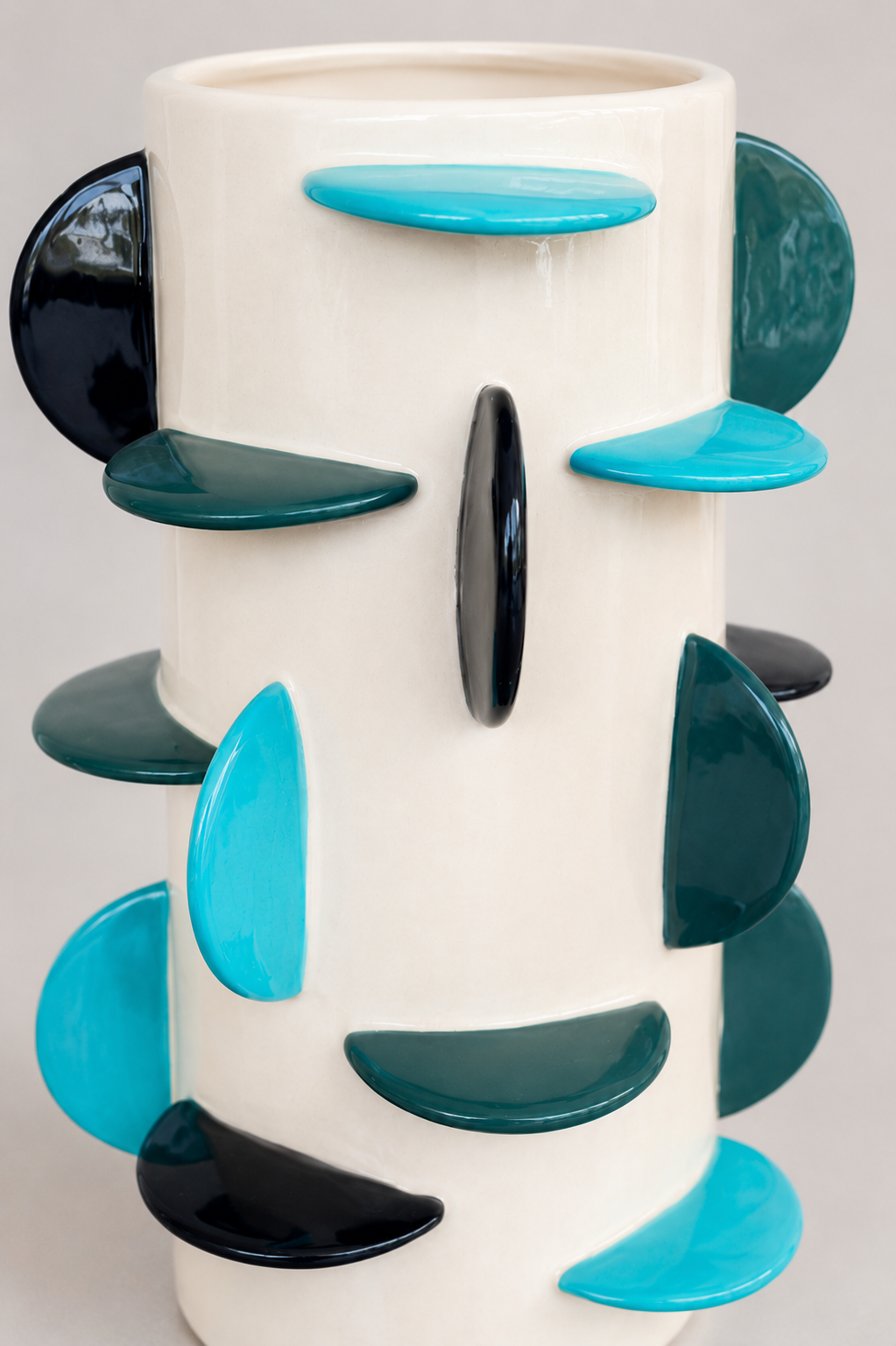 Vaso Alto Disco - Azul