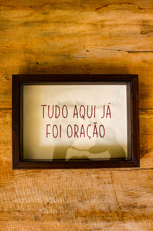 Quadro Tudo Aqui já Foi Oração | Mimo Galeria