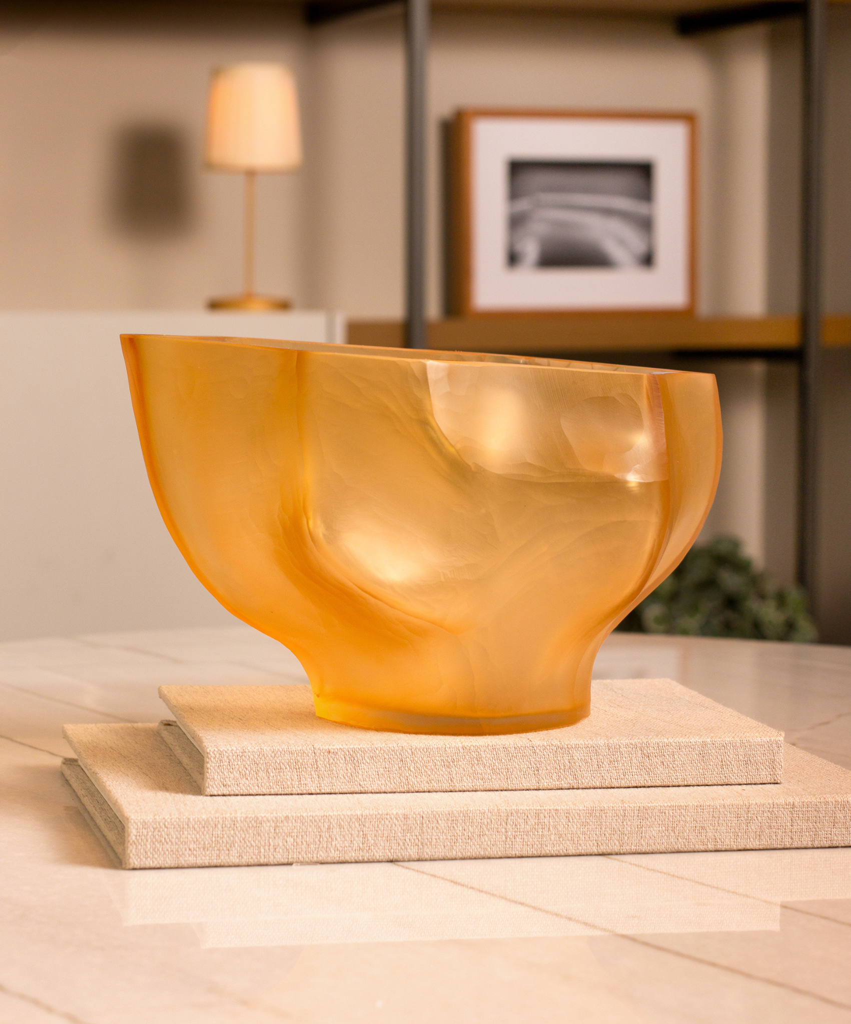 VASO DE VIDRO LUME FOSCO G