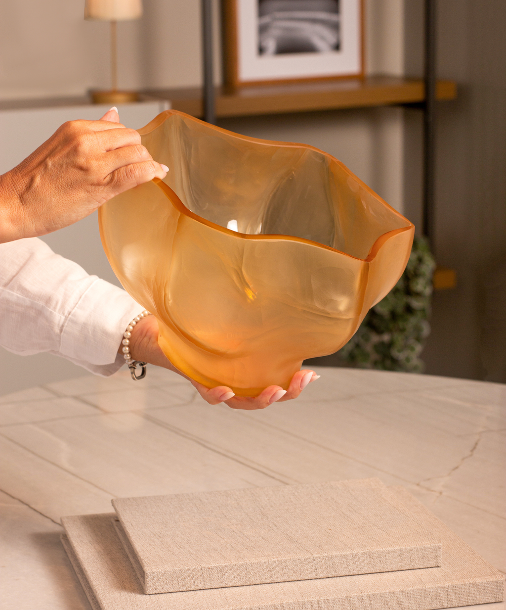 VASO DE VIDRO LUME FOSCO G
