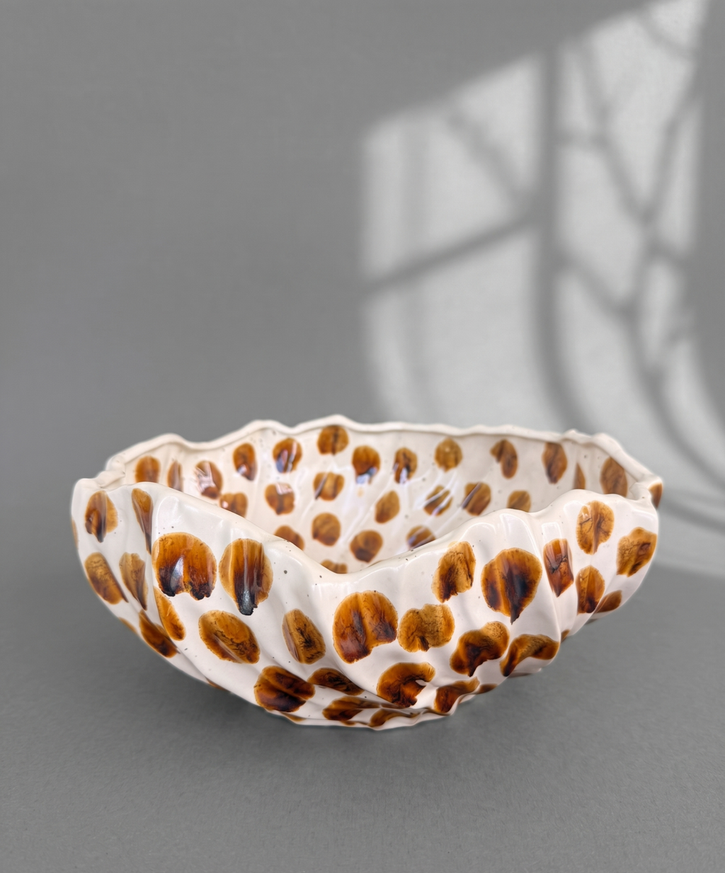 Bowl Animal Print Marrom