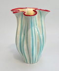 Vaso Línea Azul e Vermelho