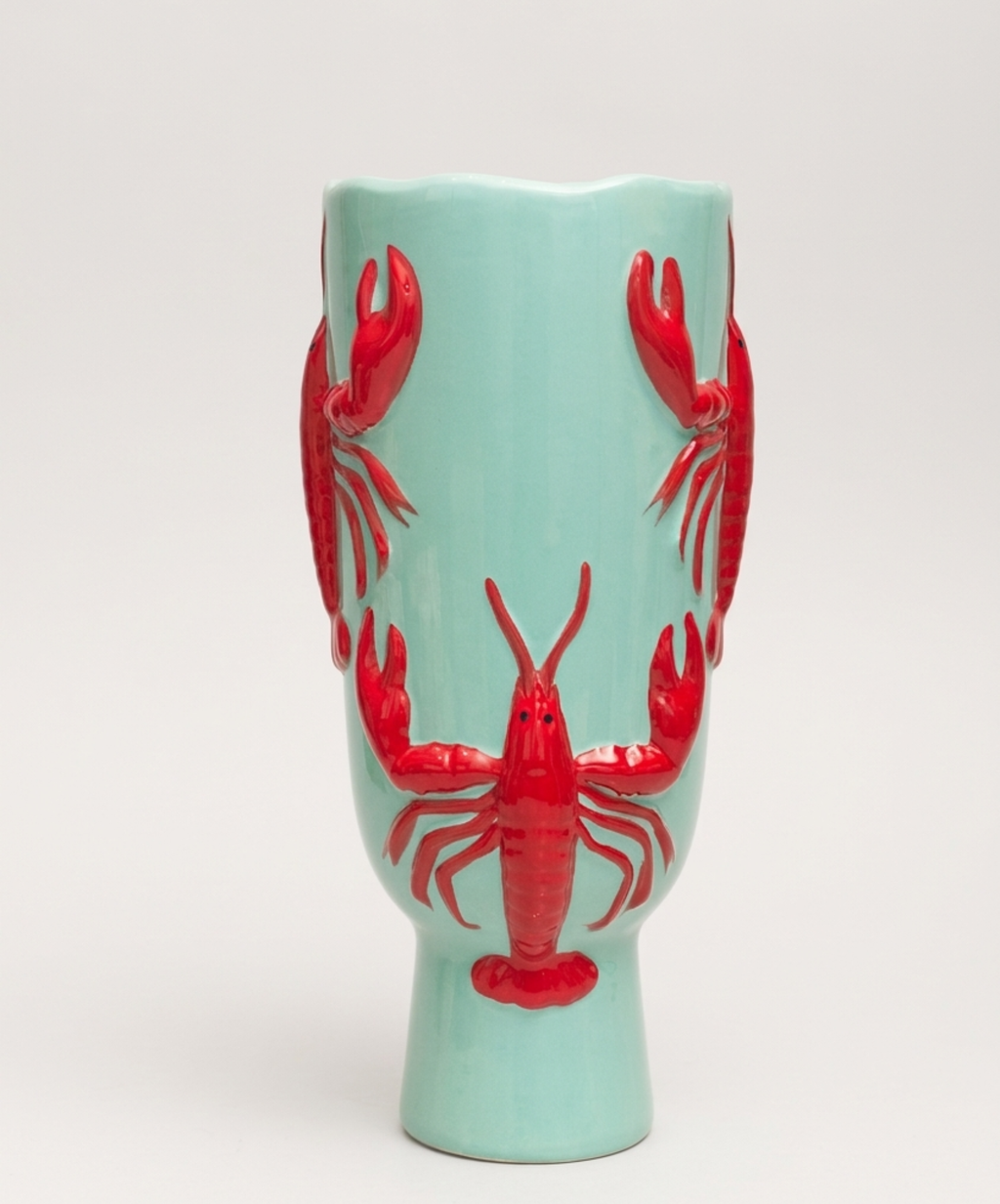 Vaso Lagosta Blu
