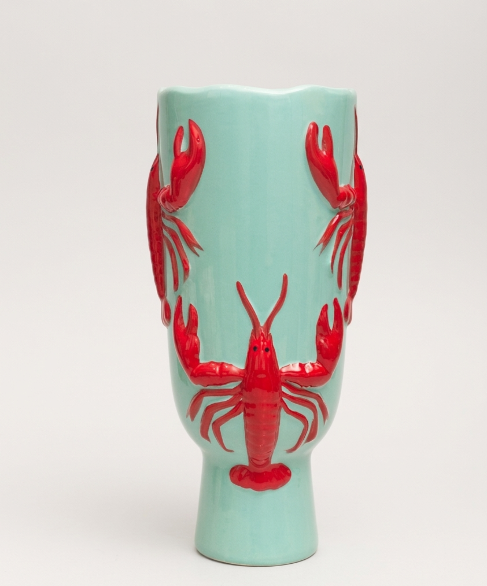 Vaso Lagosta Blu