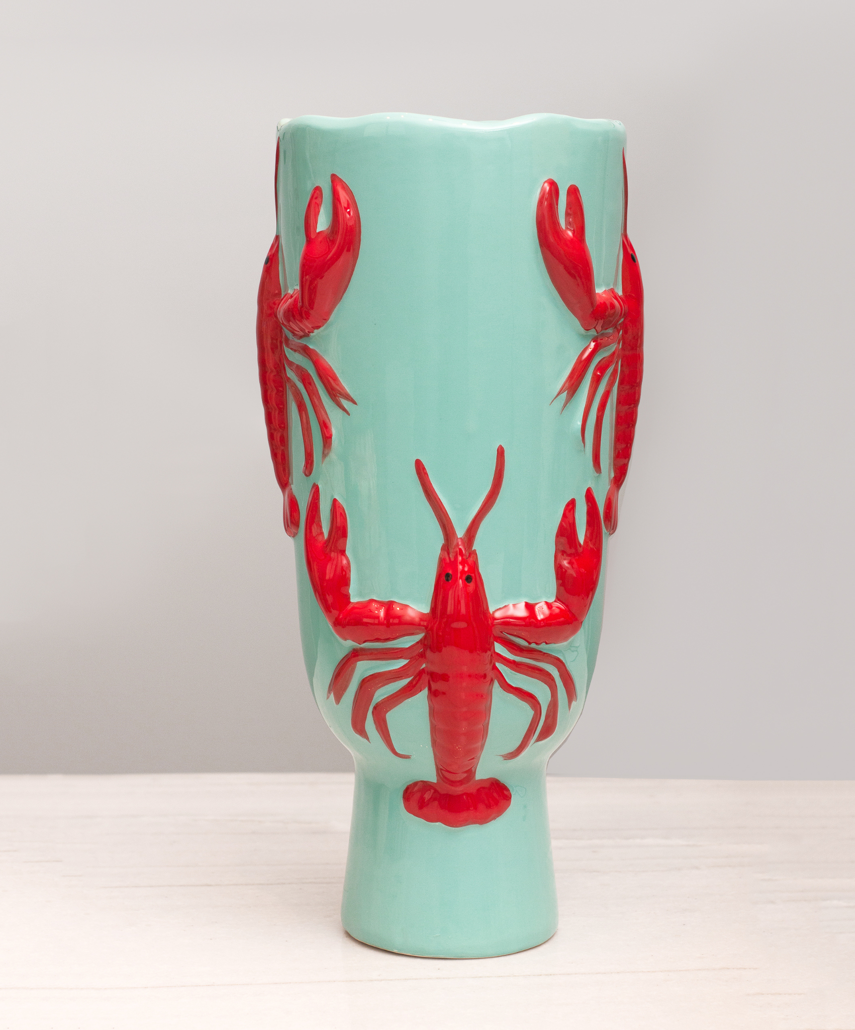 Vaso Lagosta Blu