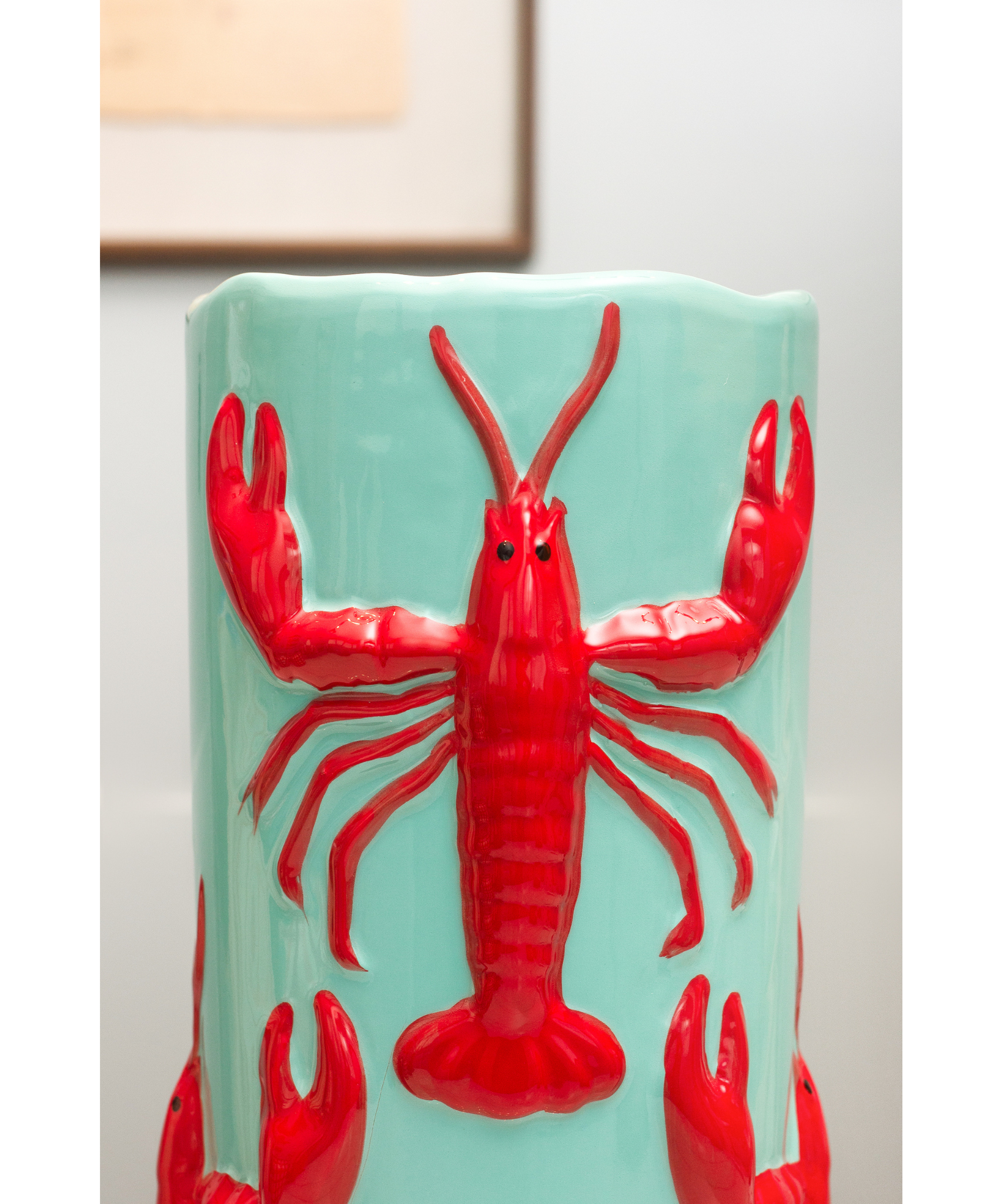 Vaso Lagosta Blu