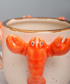 Vaso Riviera Lagosta Bege Mini