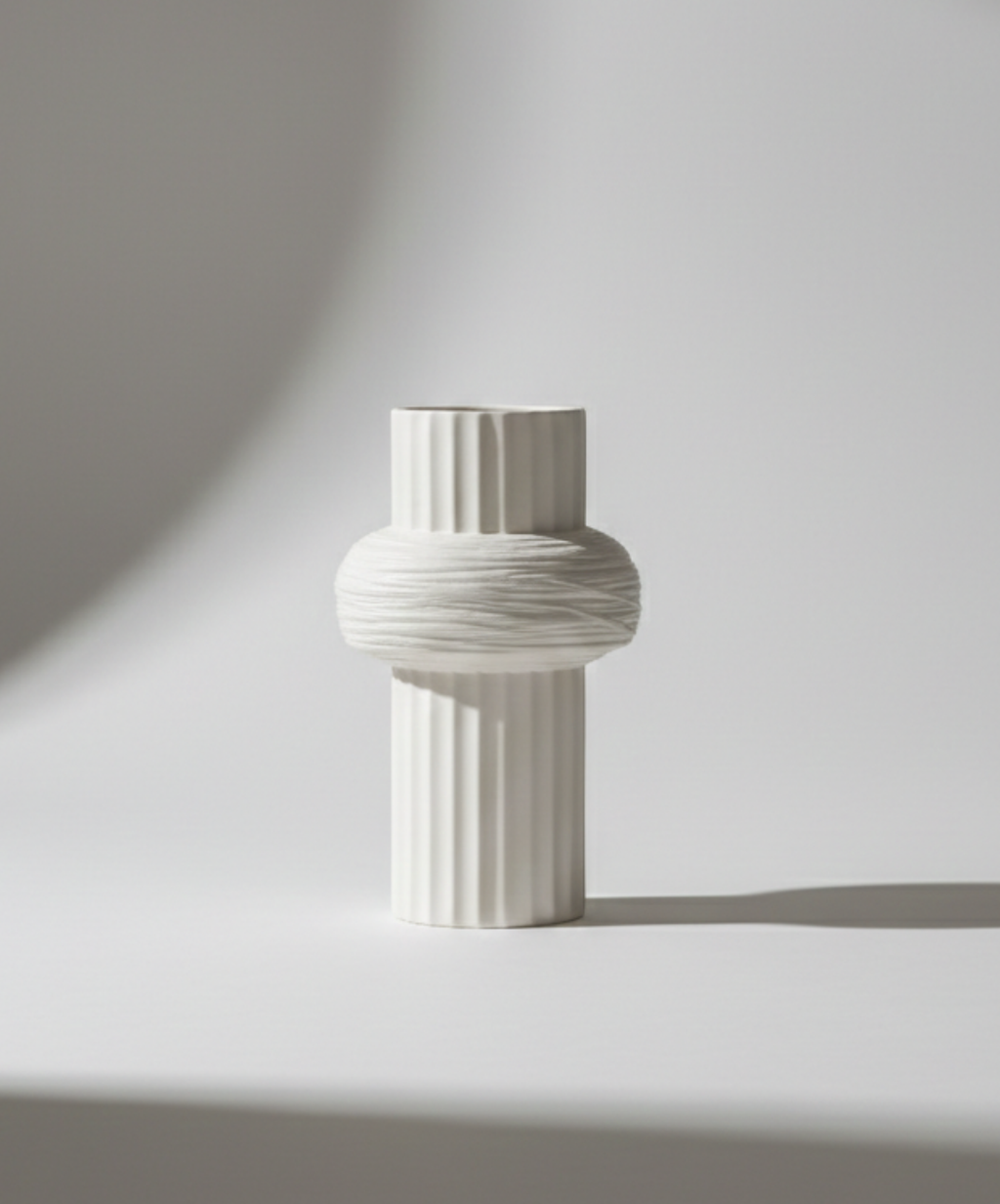 VASO DE CERÂMICA BEIGE