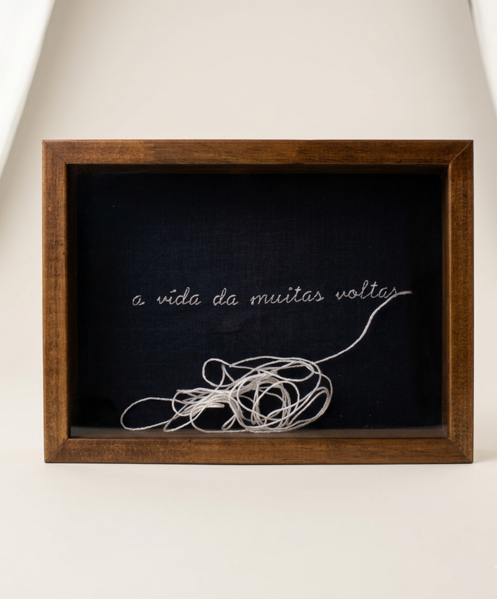 Quadro A Vida Da Muitas Voltas | Mimo Galeria