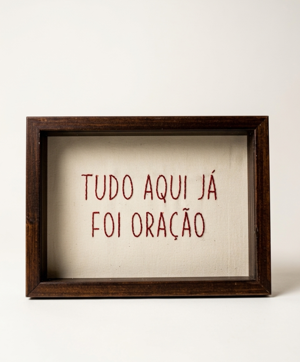 Quadro Tudo Aqui já Foi Oração | Mimo Galeria