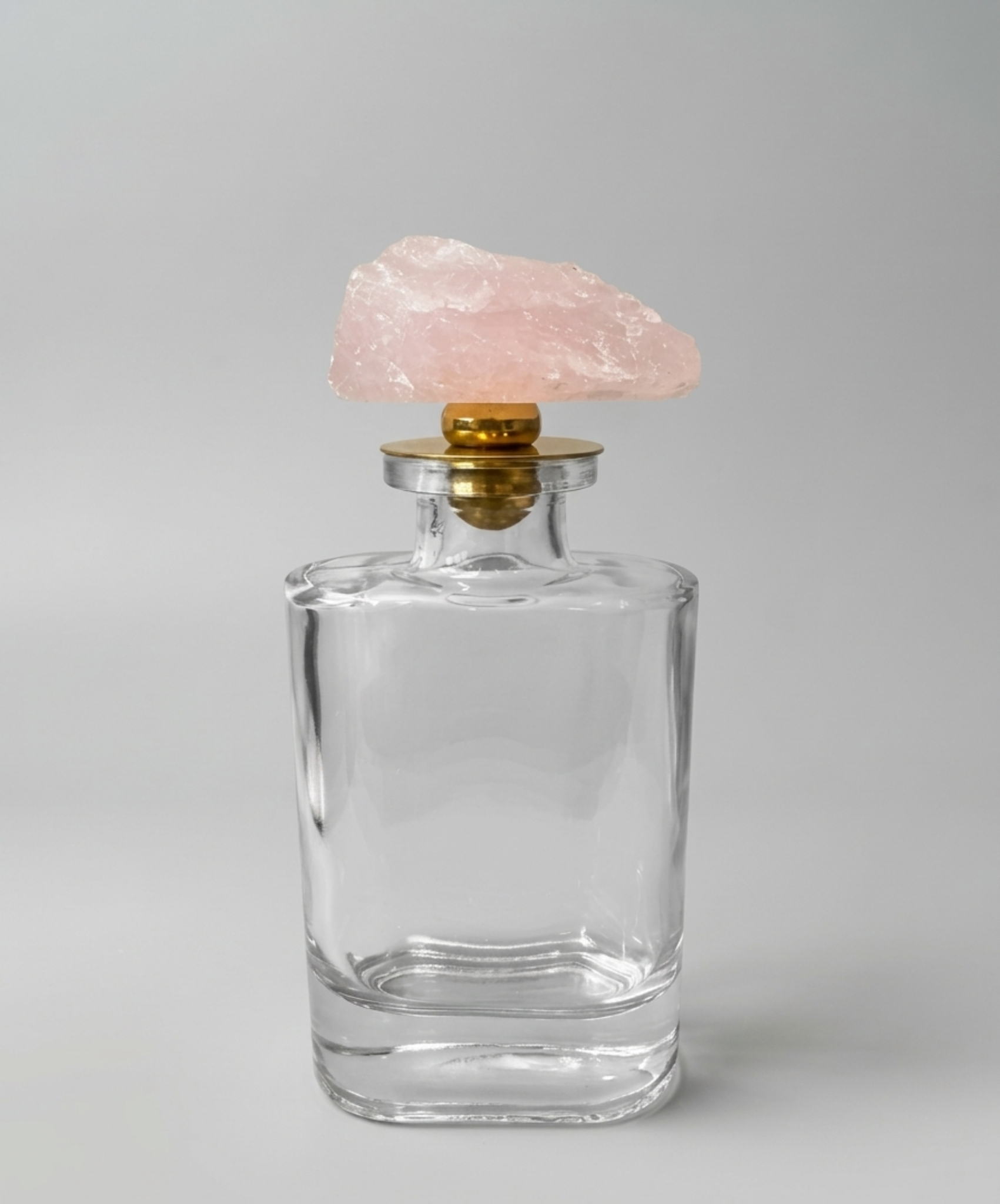 Garrafa Cristalo Rosa – Quadrada