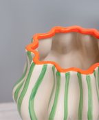 Vaso Linea Verde e Laranja