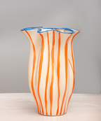 Vaso Línea Laranja e Azul