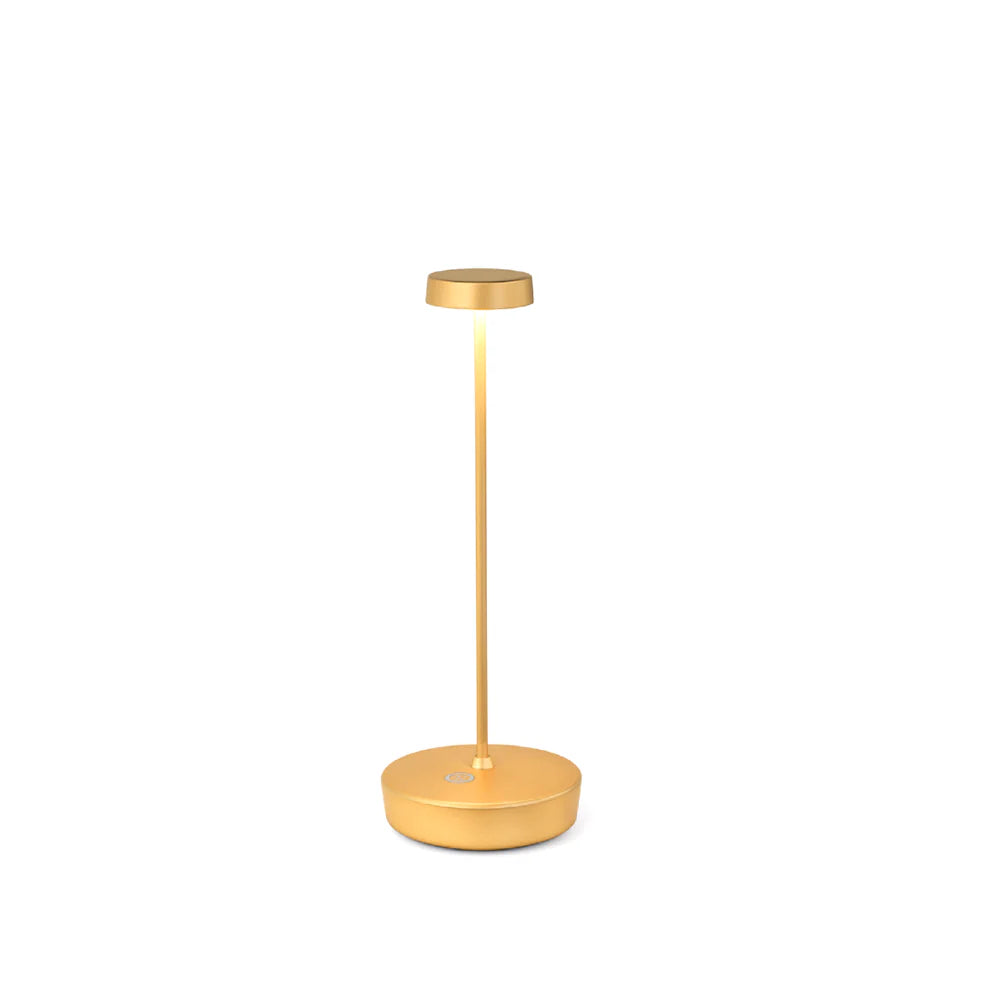 Luminária de Mesa Swap Pro com cúpula de Tecido Plissado | Zaff Design