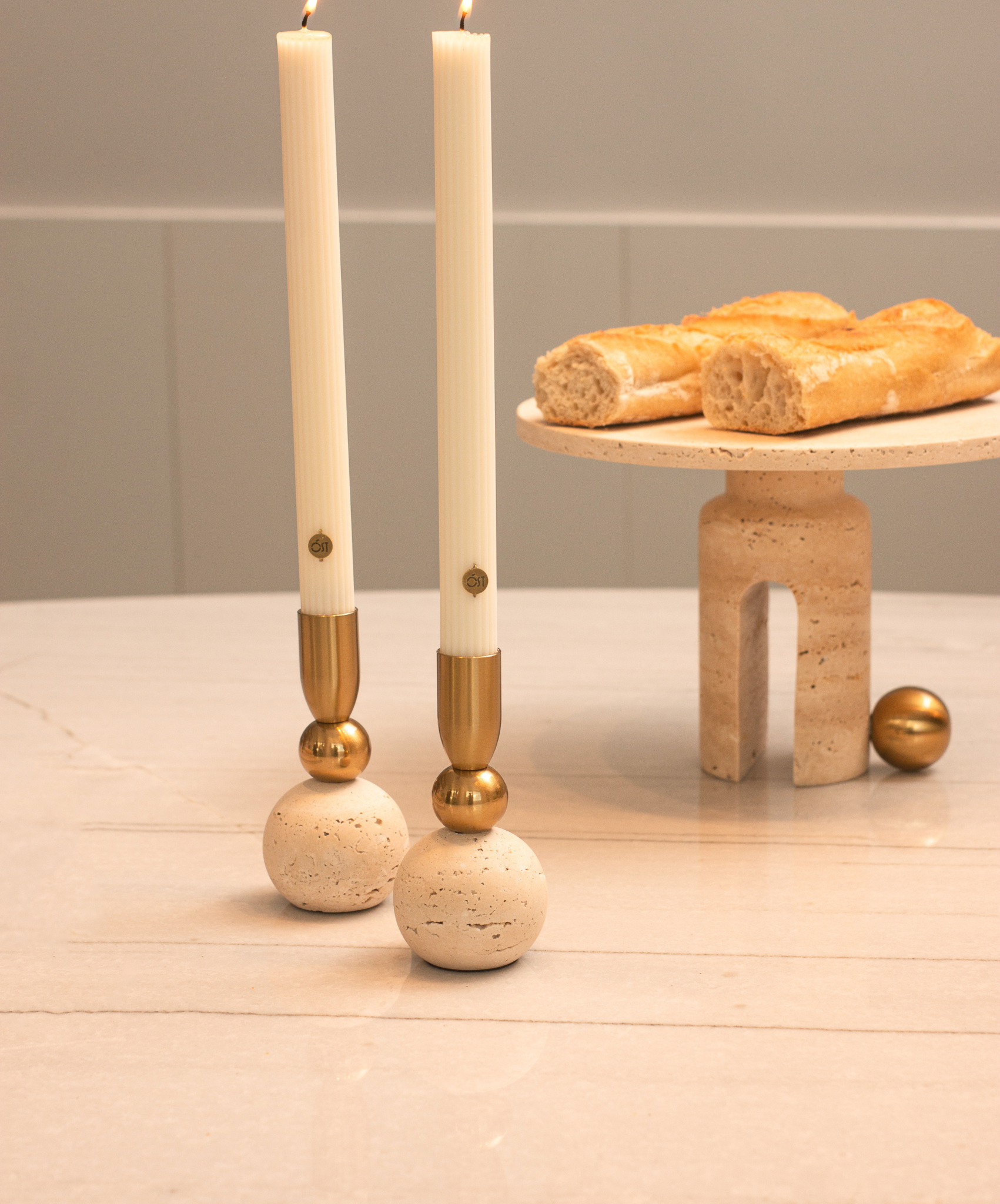CASTIÇAL SFERA D'ORO