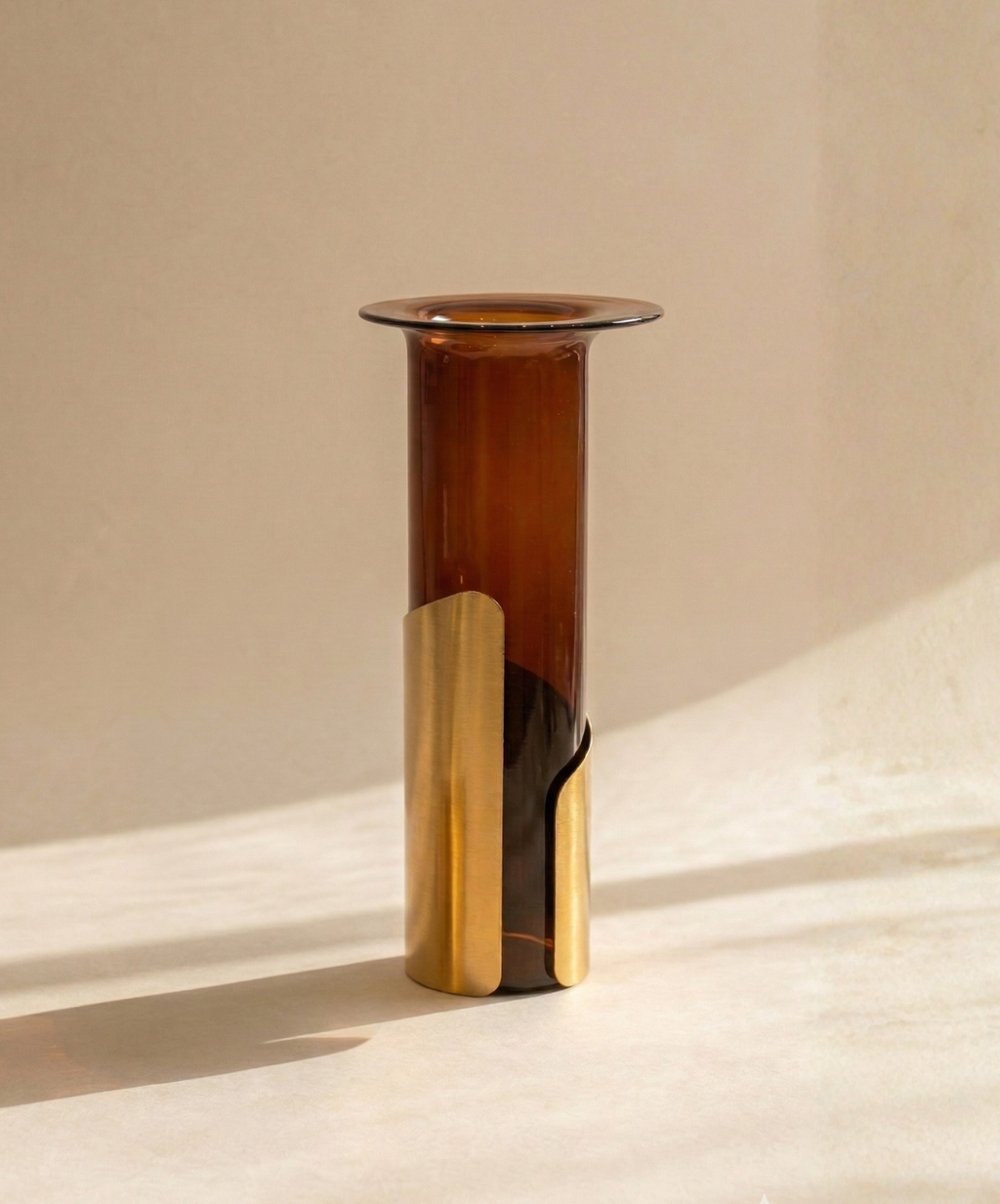 VASO DE VIDRO ORO MOKA G
